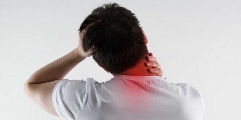 dolor de cuello hombre