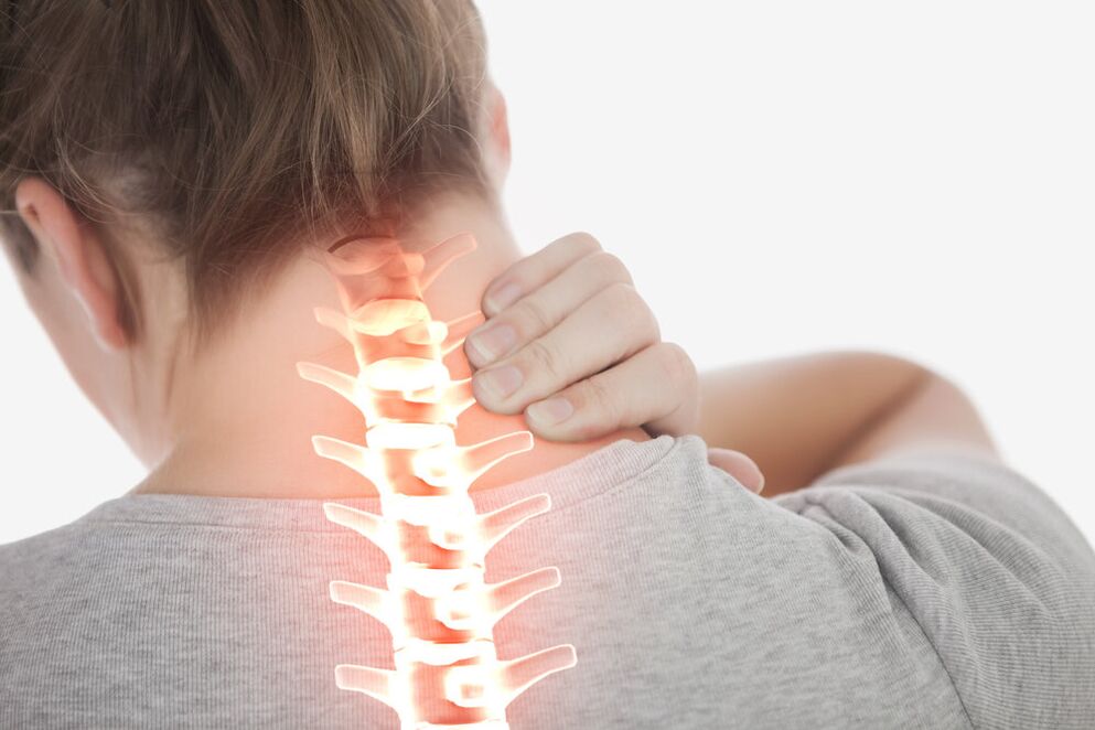 dolor de cuello con osteocondrosis