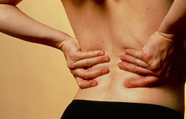 Dolor en la región lumbar