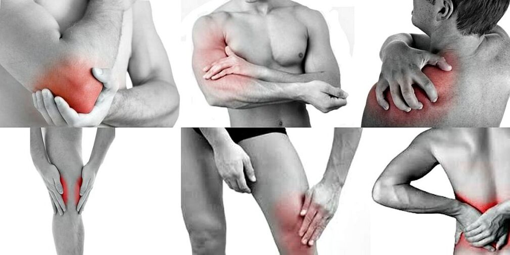 tipos de dolor en las articulaciones
